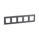 Frame 5x Light Grey - Legrand Niloe New NP115MG