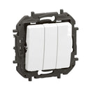 Triple switch 10A White - Legrand Niloe New NP2130WH