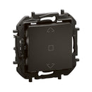 Blind switch 3-position 10A Black - Legrand Niloe New NP2610BK