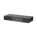 16 Port Gigabit L2 Unmanaged Network Switch - DAHUA S3016-16GT