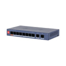 10 Port Gigabit PoE L2 Network Switch - DAHUA CS4010-8GT-60-V2