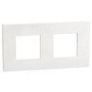 Frame 2+2M White mica - bticino Light Now YA4802M2WM