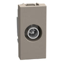 TV socket coaxial 1M Stone - bticino Light Now YG4202D