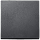 Faceplate for switch/pushbutton Anthracite System M - Schneider Electric Merten System M MTN433114