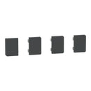 KNX cover for 4 small SysD buttons, anthracite - SCHNEIDER ELECTRIC KNX (brand Merten) MTN6194-6034