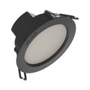 Black LED Downlight DL PROTECT, 4W, 440lm, 3000K, IP44, Ф90mm - LEDVANCE Downlight Protect LED561528