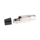 Socket C6A STP 1XRJ45 Tool less, compatible with AWG22 MMCPLO6AFS