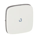 Switch plate and button with indicator White - Legrand Valena Allure 755085