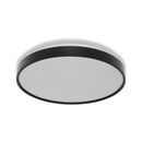 LED ceiling light with sensor CEILING LUXO SEN 24W 1320lm 4000K IP20 black ring OSRAM