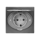 VGTECH Steckdose Hermetisch Unterputz Edelstahl mit winddichter Montage Dose