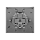 VGTECH Steckdose Hermetisch Unterputz Edelstahl mit winddichter Montage Dose