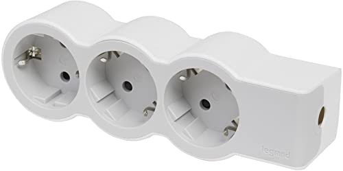 Power strip white 3x2P + E without cable standard NEW Legrand tzp F children's...