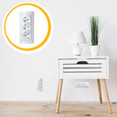 Aufputz 3-fach Kombi Schuko Steckdose NEU Aufputz 3 steckplätze Made in EU