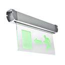 LED Notleuchte Notbeleuchtung Exit Notausgang Fluchtwegleuchte Licht Fluchtweg