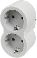 Distributor 2X Schuko white NEW Legrand type F child protection 2P+E CE