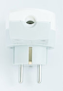 Legrand, Schutzkontakt-Stecker mit Steckdose (16A/230V), mit Kabelanschluss b...