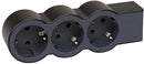 Steckdosenleiste SCHWARZ 3x2P + E ohne Kabel Standard NEU Legrand tzp F Kinde...