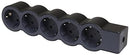 Steckdosenleiste SCHWARZ 5x2P + E ohne Kabel Standard NEU Legrand tzp F Kinde...