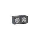 Mureva Styl – Double PC 2P+T Schuko Pre-wired, Horiz – Surface mounted – IP55 IK0...