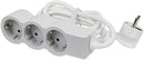 Steckdosenleiste Weiss 3x2P + E mit Kabel 5 Meter / 1,5mm2 Standard NEU Legra...