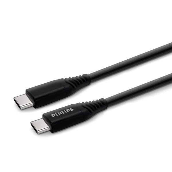 PHILIPS DLC5206C/00 - USB-C auf USB-C - 200 cm und geflochtenes - für Typ-C L...