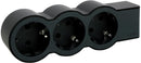 Steckdosenleiste SCHWARZ 3x2P + E ohne Kabel Standard NEU Legrand tzp F Kinde...