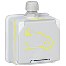 Legrand 90472 Plexo66 Green-Up Ladesteckdose