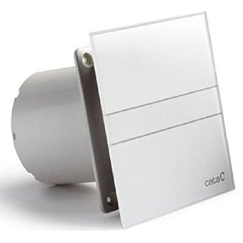 Cata E 120 GT Bad-Abzieher, Timer, 15 W, weißes Glas