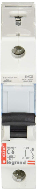 Legrand 403430 TX3 LS C6A 1P 6KA 1M