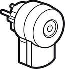 Legrand LEG50409 dual function plug 230 V ~ 16 A with switch 16 A white 