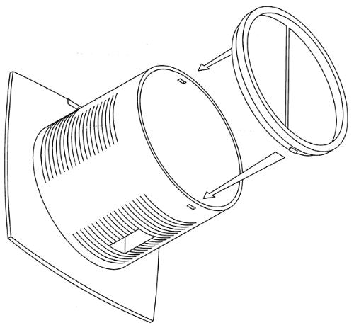 CATA Rückschlagklappe B10 | CATA 100 mm Durchmesser