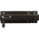 Bolzenriegel Riegel Türriegel Schubriegel Sicherheitsriegel mit befestigter Schlaufe (100 mm Antik)