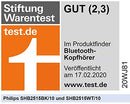 Philips In Ear Kopfhörer SHB2515BK/10 Kopfhörer In Ear (Bluetooth, Integriert...