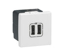 Legrand 77594 Msc USB charging module 2-way Ws