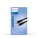 PHILIPS DLC5206C/00 - USB-C to USB-C - 200 cm and braided - for Type-C L...
