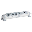 Legrand, drehbare Steckdosenleiste mit RJ45-Funktion (Netzwerkstecker) In & O...
