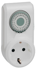 Legrand, Zeitschaltuhr OmniRex, mechanisch mit 24 Stunden Programm (Tages-Zei...