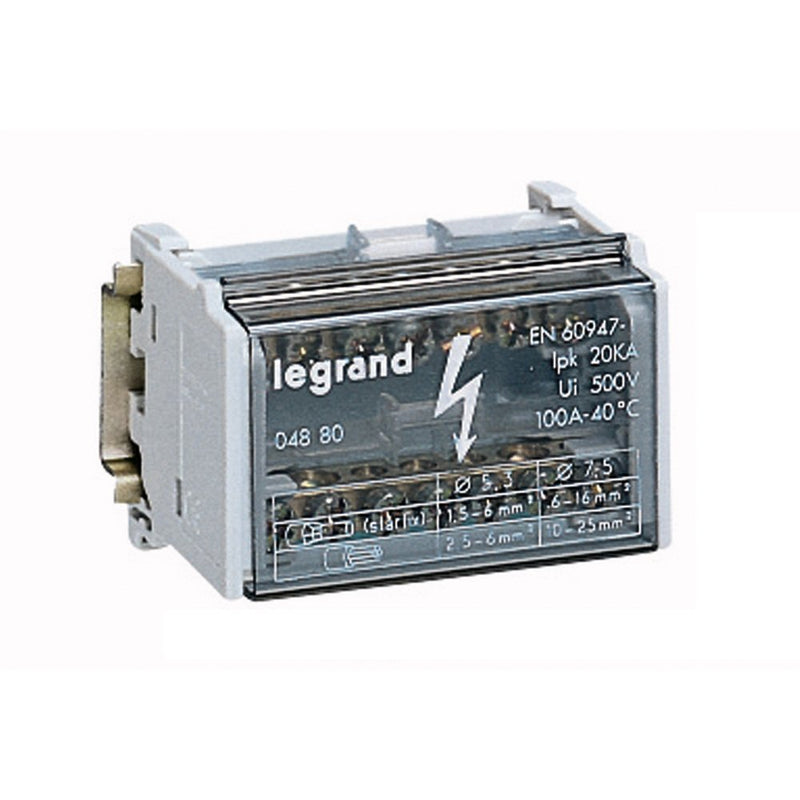 Legrand 004880 KLEMMENBLOCK 2P/100A