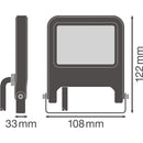 OSRAM - LEDVANCE - LED Scheinwerfer 10 Watt - LED Fluter - Universalweiß 4000...