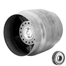 Kanalventilator Rohrventilator Kanallüfter Axiale Entlüftung mit einer Luftförderleistung von bis zu 205 m3/h. Kompatibel mit Lüftungsrohren mit Durchmesser 135/120 mm Hergestellt im EU 150°C