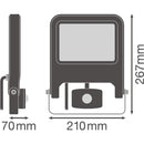 OSRAM - LEDVANCE - LED spotlight 50 watts with sensor - LED floodlight - universal...