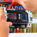 Shelly Pro 4PM Professional Relay Switch 4 Contacts, Wi-Fi for Home Automation, Amazon Alexa, Google Home and MQTT Voice Commands, Black