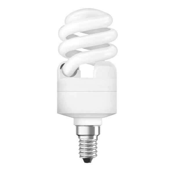 Osram 650lm Duluxstar Twist E14 mini Energiesparlampe in gedrehter Form DST MITW 12 W/865 E14