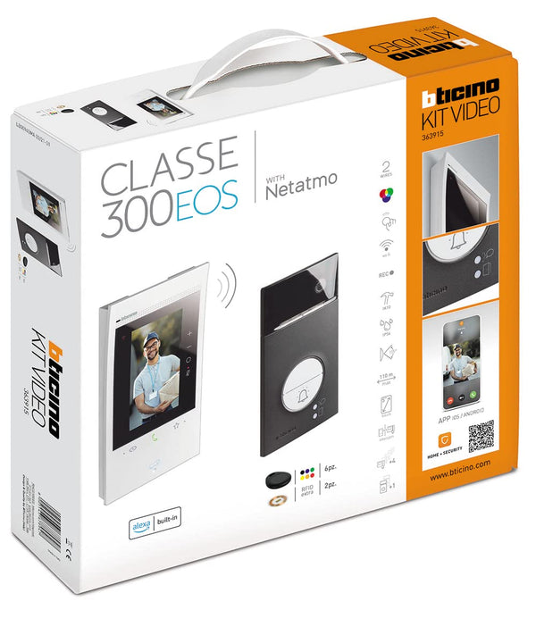Bticino Linea 3000 Video-Türsprechanlage mit Monitor C300EOS 363915