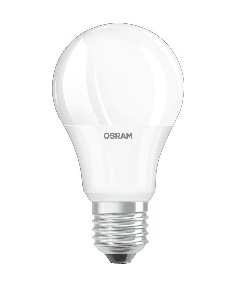 OSRAM STAR+ LED Lampe mit E27 Sockel, Warmweiss(2700K), 9W, mit Dämmerungssensor, klassische Birnenform, Ersatz für 60W-Glühbirne, matt, LED DAYLIGHT SENSOR CLASSIC A, 4er-Pack