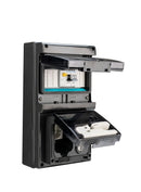 Steckdose für Elektroautos, Ladesystem mit LCD Digitale Stromzähler und FISchalter/Leitungsschutzschalter IP66