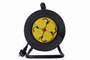 Cable drum outdoor 25m cable black for outdoor use