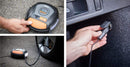 OSRAM TYREinflate 450, digital tire pump with auto-stop and LED light, portable...
