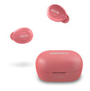 Philips True Wireless Kopfhörer T2205RD/00 (Bluetooth In Ear Kopfhörer, Sprac...