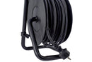 Cable drum outdoor 25m cable black for outdoor use